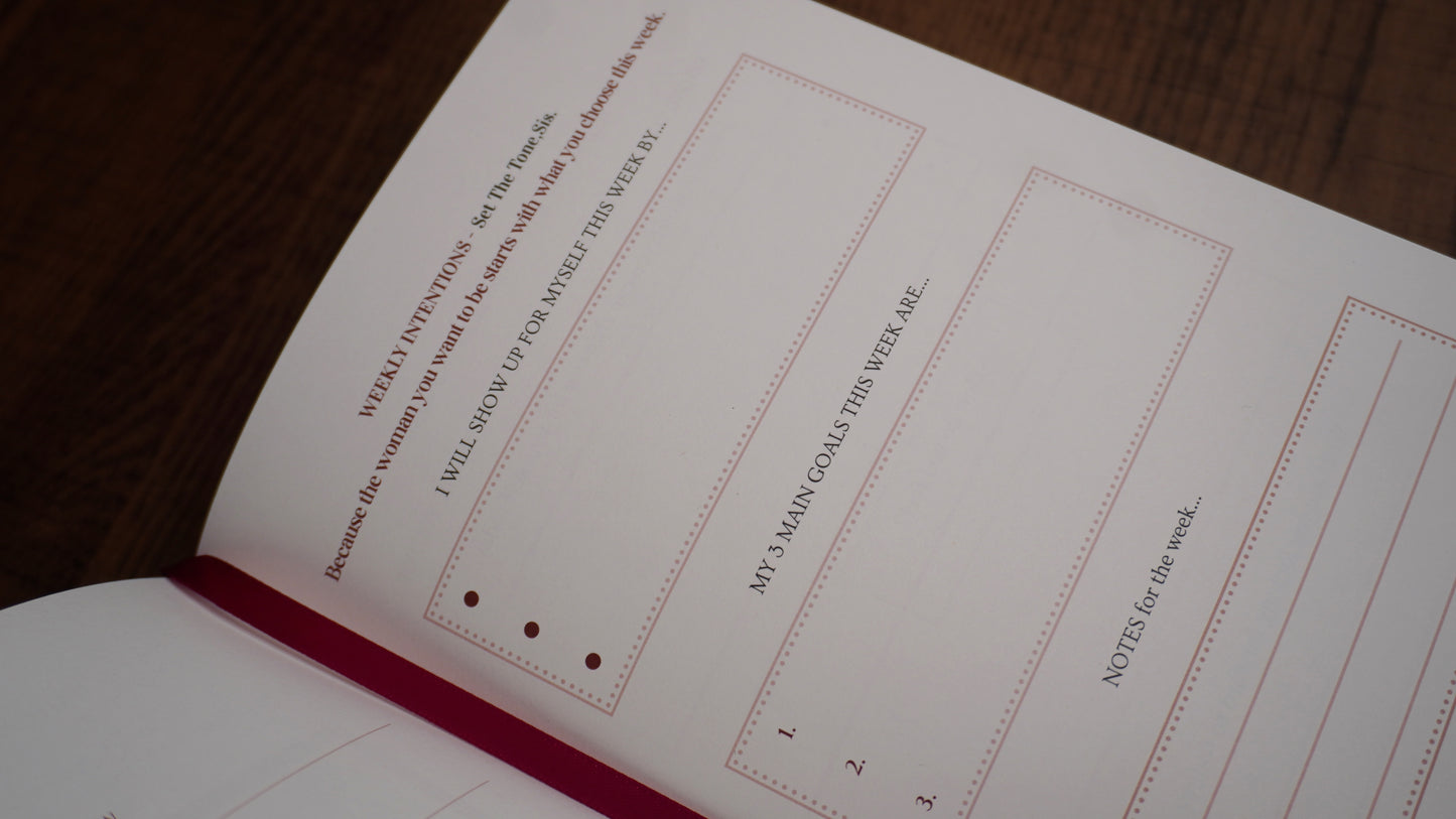 The Show Up Sis - Daily Planner & Journal